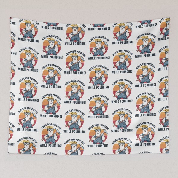 Item preview,  Always wear protection pounding! designed and sold by NicMacTees.