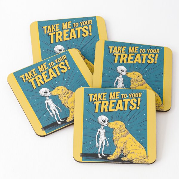 Item preview, Take Me To Your Treats Vintage Comic Art designed and sold by Cosmic Cactus.