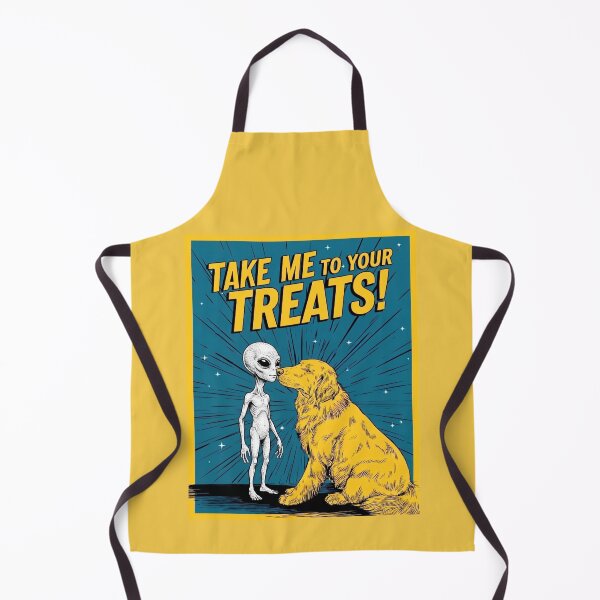 Item preview, Take Me To Your Treats Vintage Comic Art designed and sold by Cosmic Cactus.