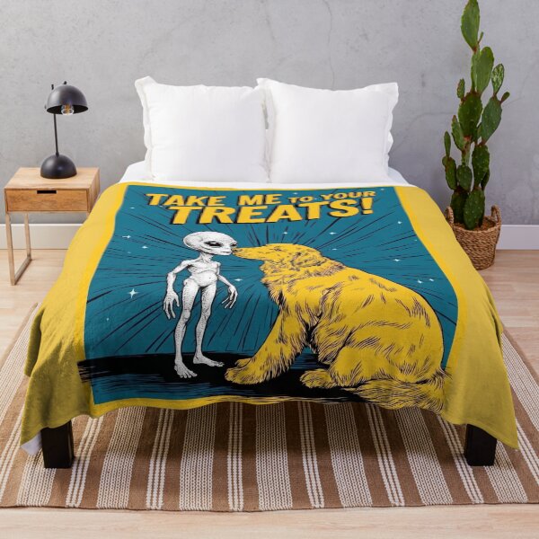 Item preview, Take Me To Your Treats Vintage Comic Art designed and sold by Cosmic Cactus.