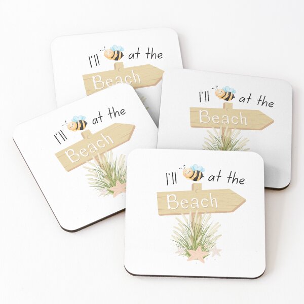 Item preview, I'll Bee at the Beach designed and sold by SunandShade.