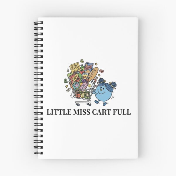 Item preview, Little Miss Cart Full Character Funny Girl Shopping Mall Grocery Luxury Blue Meme Tiktok Comic Cartoon Animated designed and sold by SamiraArts.