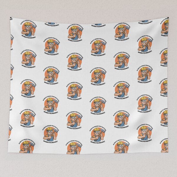 Item preview, Always wear protection when pounding! designed and sold by NicMacTees.