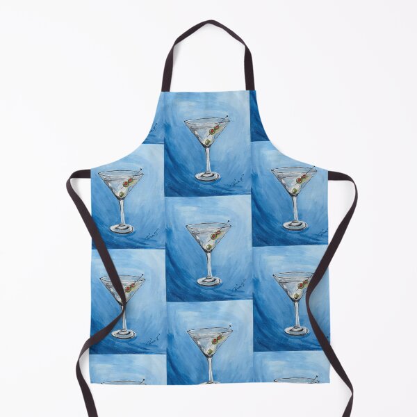 Item preview, Blue Martini with Olives designed and sold by AutuminaArt.