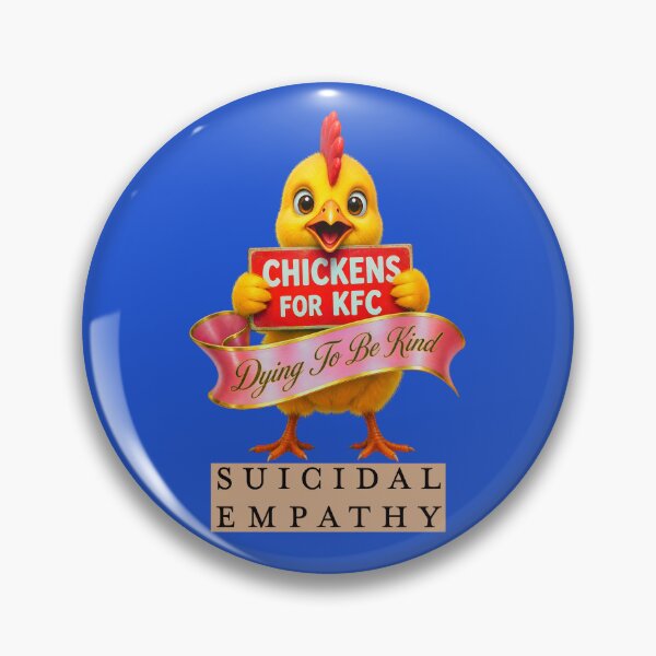 Item preview, CHICKENS FOR KFC SUICIDAL EMPATHY 2 designed and sold by DigitalandPhoto.