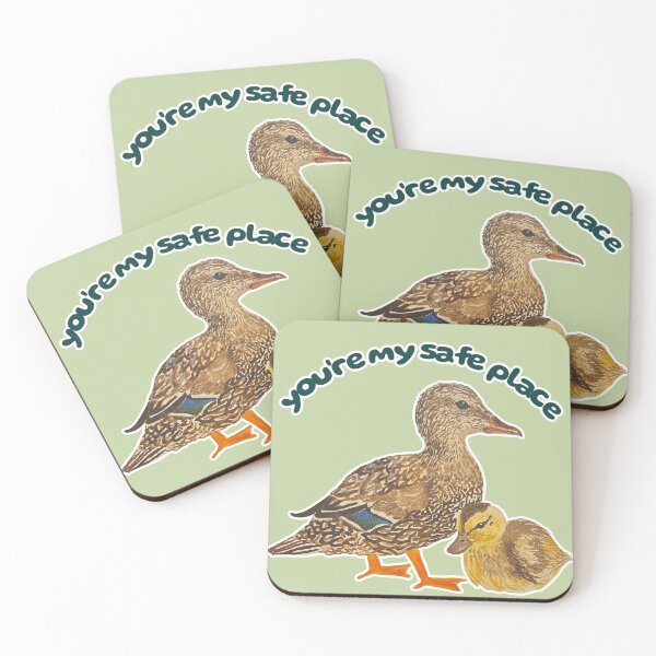 Item preview, You're My Safe Space Mumma & Bubba Mallard designed and sold by Blackberries & Moss.