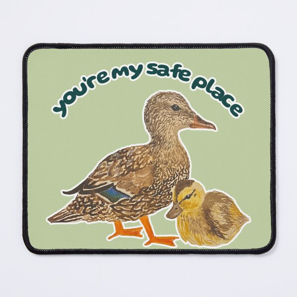 Item preview, You're My Safe Space Mumma & Bubba Mallard designed and sold by Blackberries & Moss.