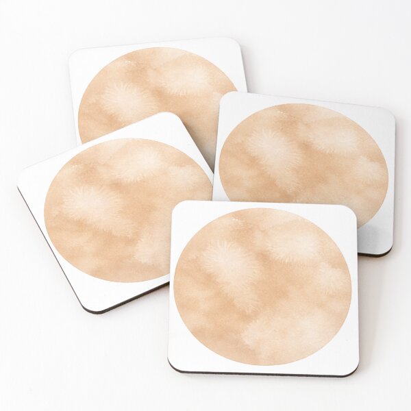 Item preview, Sand Watercolor Circle designed and sold by Blink Art Studio.
