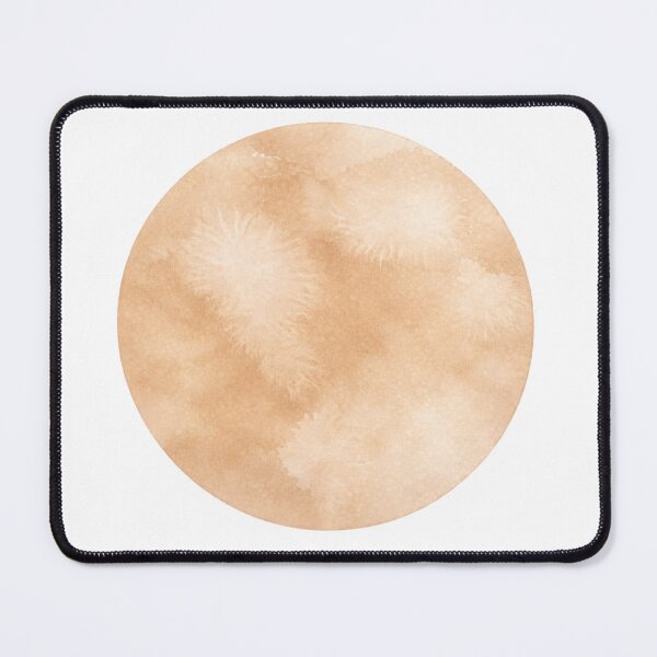 Item preview, Sand Watercolor Circle designed and sold by Blink Art Studio.