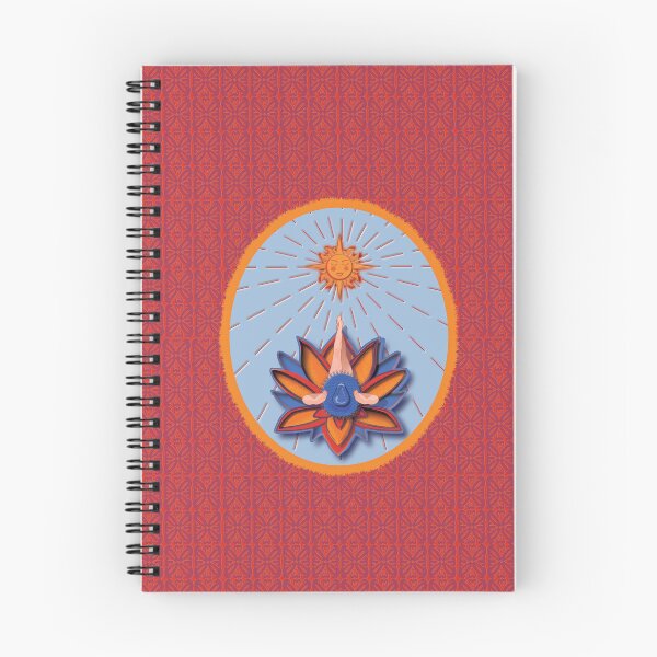 Item preview, Flora sunbathes wearing a hat on a dahlia, sky blue background designed and sold by WONDERPRINTVALLEY.