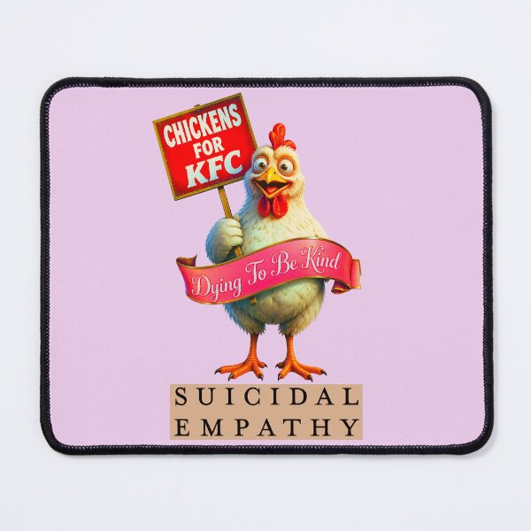 Item preview, CHICKENS FOR KFC SUICIDAL EMPATHY 3 designed and sold by DigitalandPhoto.