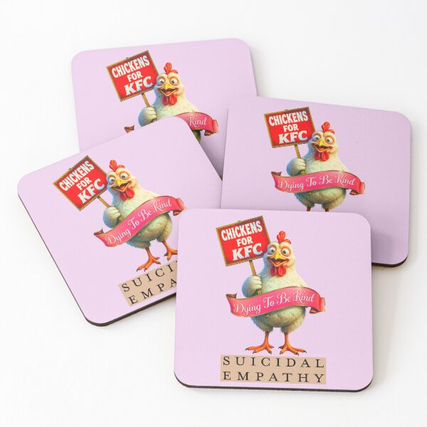 Item preview, CHICKENS FOR KFC SUICIDAL EMPATHY 3 designed and sold by DigitalandPhoto.
