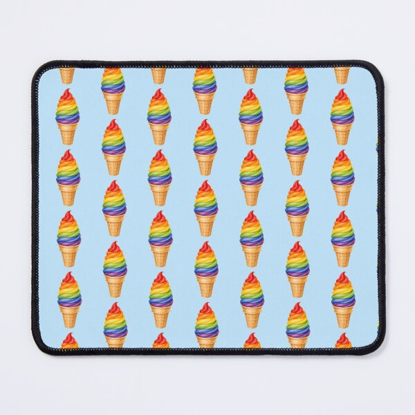 Item preview, Rainbow pride whippy ice cream designed and sold by KLflorals.