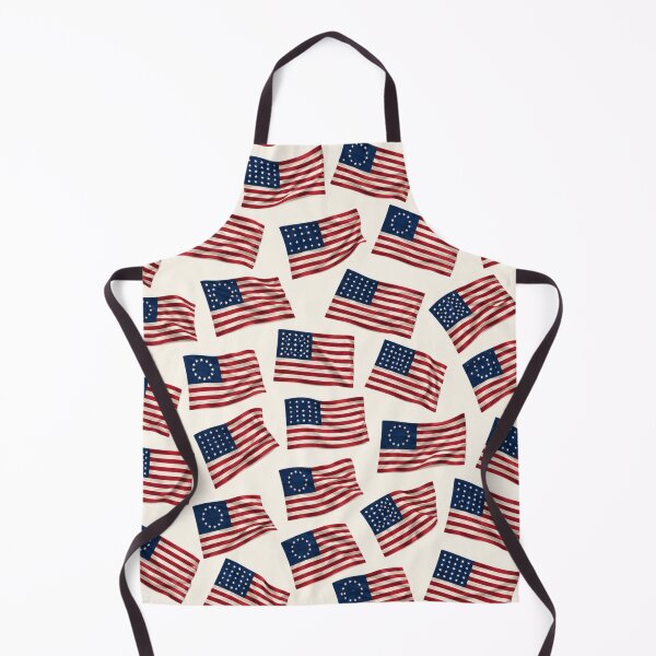 Item preview, American Flag History Pattern Patriotic USA 250th Anniversary All Over Print designed and sold by Drawn-Measured.
