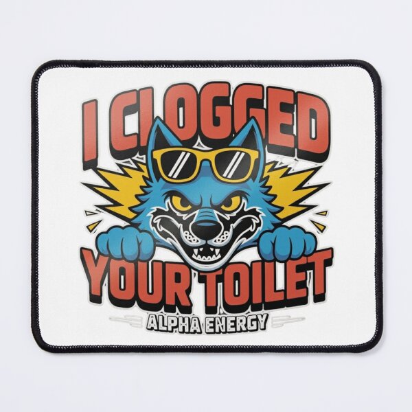 Item preview, I Clogged Your Toilet Funny Brainrot Classic T-Shirt designed and sold by MerchlyMike.