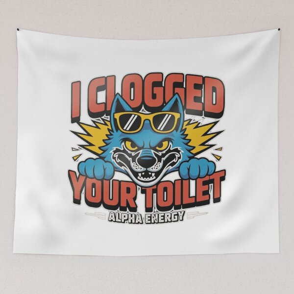 Item preview, I Clogged Your Toilet Funny Brainrot Classic T-Shirt designed and sold by MerchlyMike.