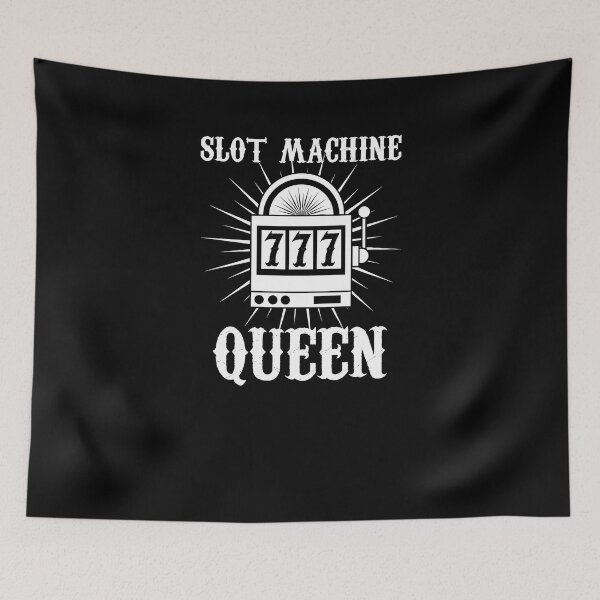 Item preview, Funny Slot Machine Queen Gambling Casinos Gambler T-Shirt designed and sold by LookTwice.