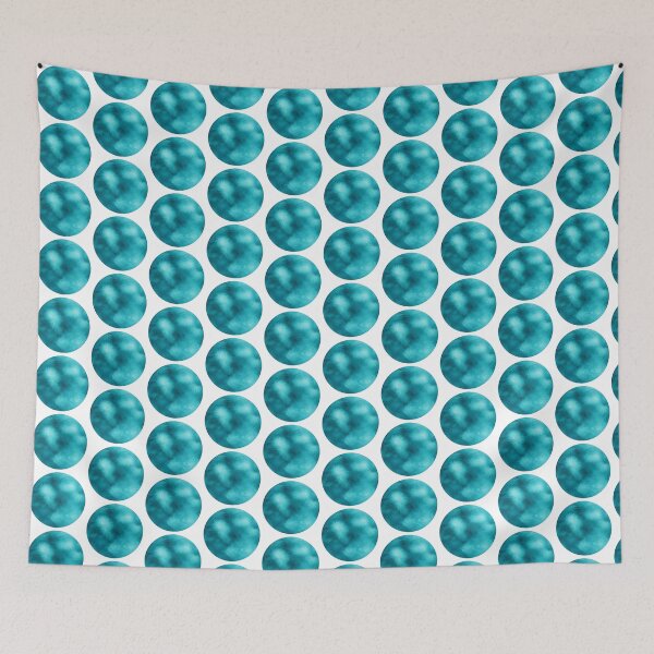 Item preview, Teal Watercolor Circle designed and sold by Blink Art Studio.