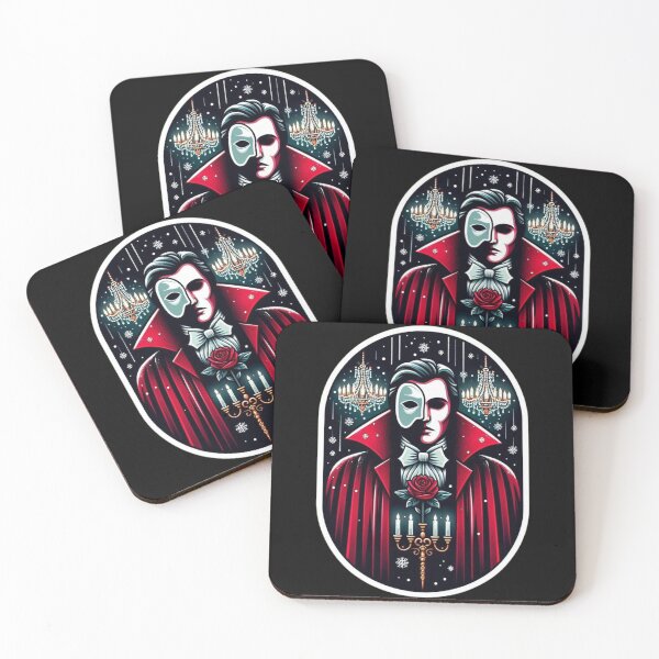 Item preview, Musical Phantom of the Opera Snow and Roses designed and sold by NerdiPop.