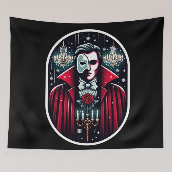 Item preview, Musical Phantom of the Opera Snow and Roses designed and sold by NerdiPop.