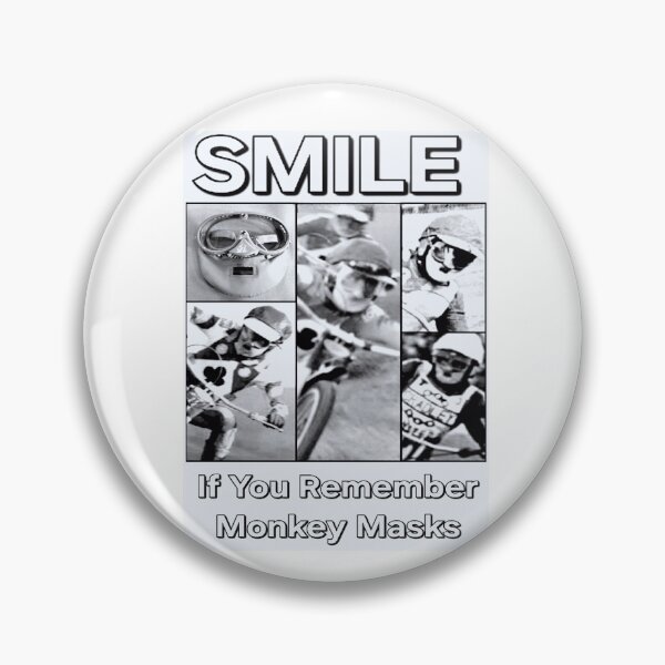 Item preview, Speedway Monkey Masks Black & White designed and sold by Liberty Lists.