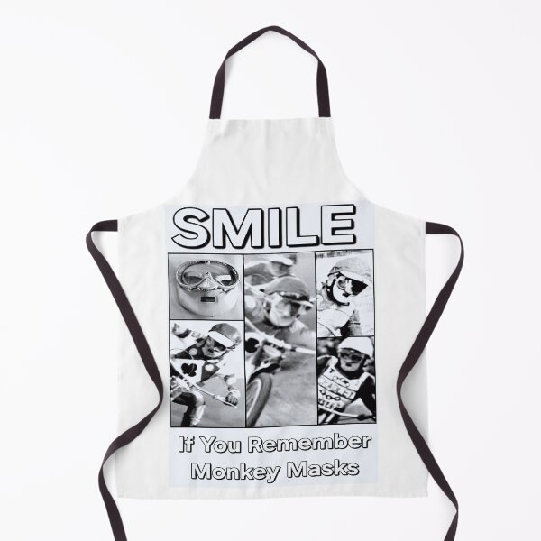 Item preview, Speedway Monkey Masks Black & White designed and sold by Liberty Lists.