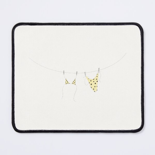 Item preview, yellow polka dot bikini designed and sold by abby cartwright.