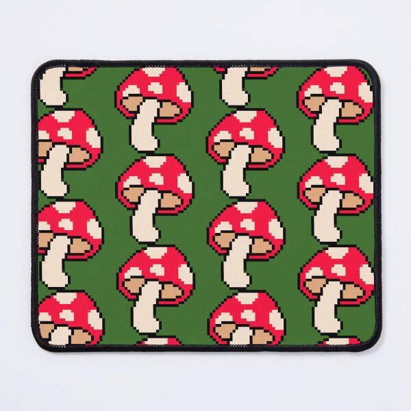 Item preview, Cute 32 Bit Red Mushroom Pixel Art Design designed and sold by DeepduskCreates.