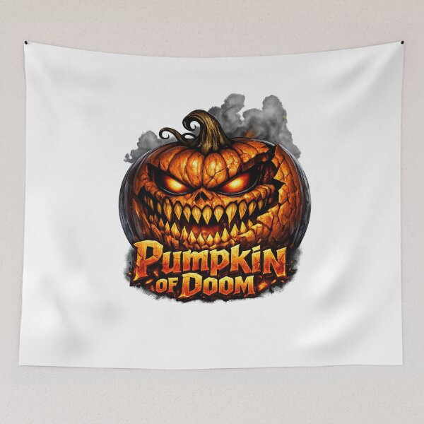 Item preview, Pumpkin of Doom - Scary Halloween Pumpkin Design designed and sold by JREEHBRAND.