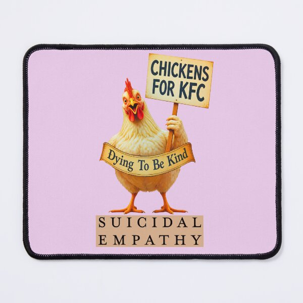 Item preview, CHICKENS FOR KFC SUICIDAL EMPATHY 4 designed and sold by DigitalandPhoto.