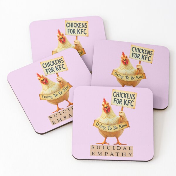 Item preview, CHICKENS FOR KFC SUICIDAL EMPATHY 4 designed and sold by DigitalandPhoto.