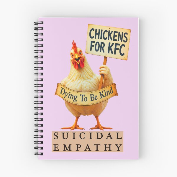 Item preview, CHICKENS FOR KFC SUICIDAL EMPATHY 4 designed and sold by DigitalandPhoto.