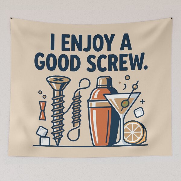 Item preview, I Enjoy A Good Screw designed and sold by Amir Faysal.