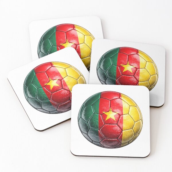 Item preview, Cameroon Football Flag Design designed and sold by redsharkuk.