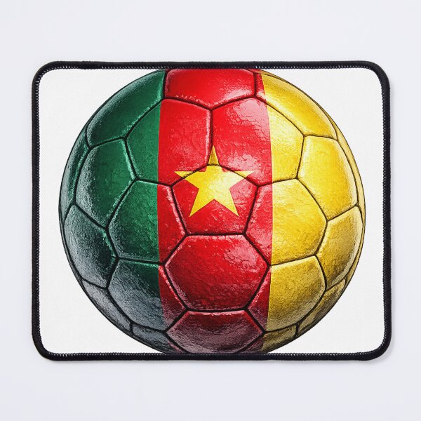 Item preview, Cameroon Football Flag Design designed and sold by redsharkuk.