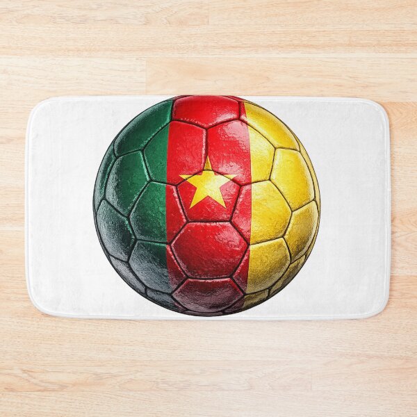 Item preview, Cameroon Football Flag Design designed and sold by redsharkuk.