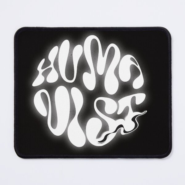 Item preview, "Human Nature" Liquid Trippy Typography Circle designed and sold by Creatby7030.