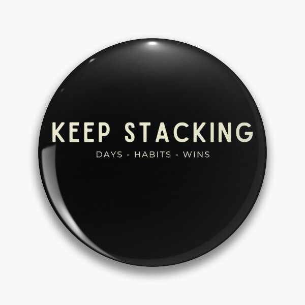 Item preview, Keep Stacking Minimalist Motivation Typography Design designed and sold by Stillpath Co..