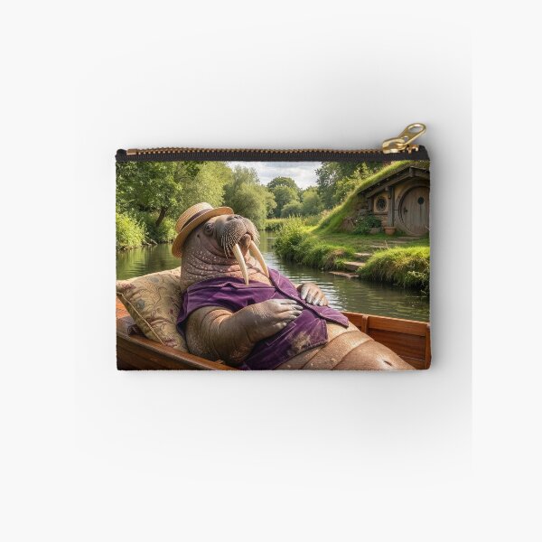 Item preview, Walrus Floats the Thames in a Punt designed and sold by Tridentulus.