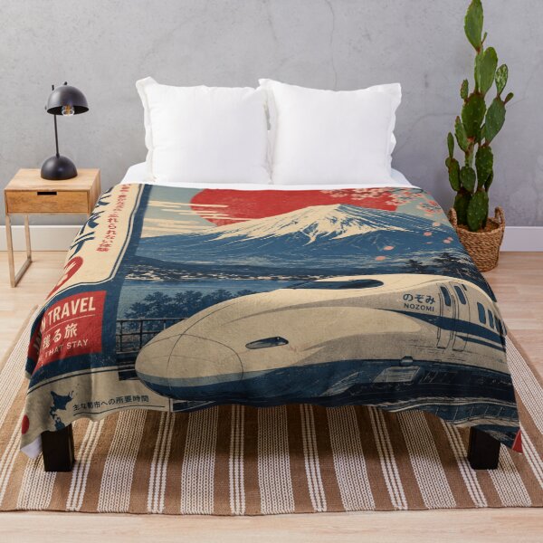 Item preview, Retro Japan Travel – Vintage Japanese Aesthetic Wall Art designed and sold by Dusk & Dawn Apparel.