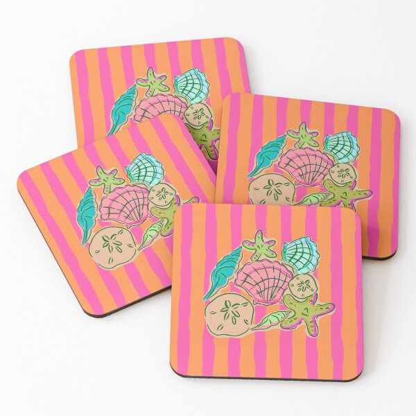 Item preview, Seashells and Stripes designed and sold by DaisyLemon.