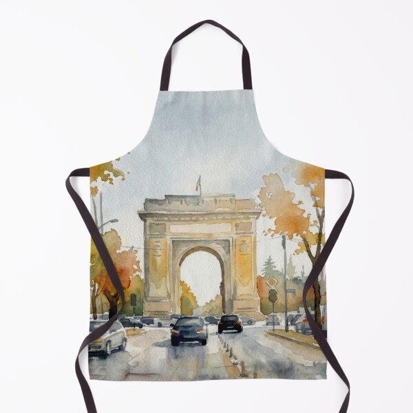 Item preview, Bucharest Arch Watercolor designed and sold by caracatita75.