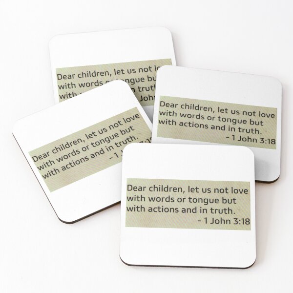 Item preview, 1 John 3:18 designed and sold by di-Vera-Rosati.