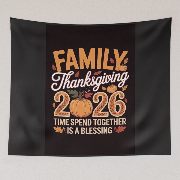 Item preview, Family Thanksgiving 2026 - Gathering Together with Gratitude and Love designed and sold by DBM Photo Art 1.