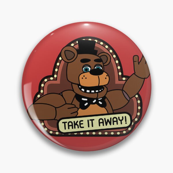 Item preview, FNAF Movie | Freddy Pin designed and sold by plathe31.