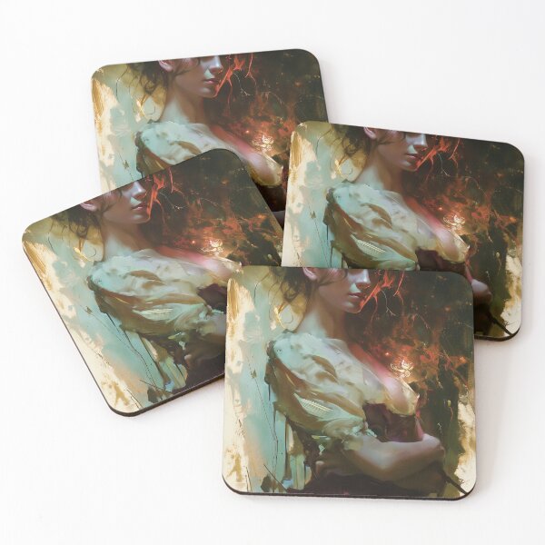Item preview, Veil of Painted Resolve designed and sold by oanaunciuleanu.