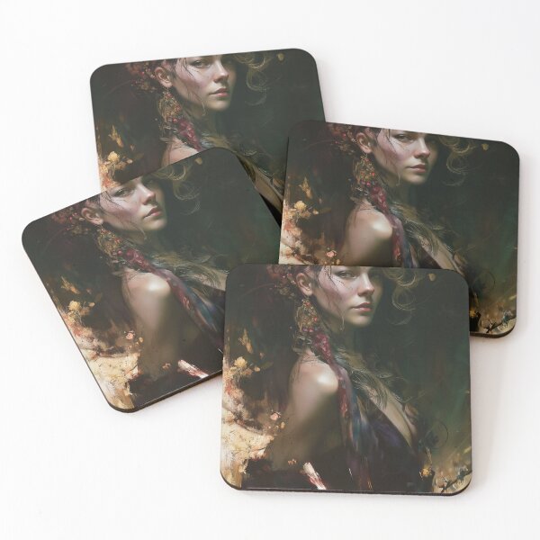 Item preview, Veil of Painted Resolve designed and sold by oanaunciuleanu.