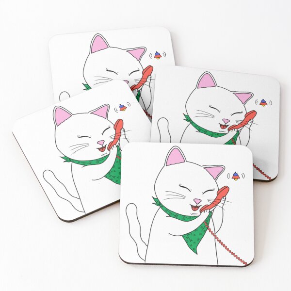 Item preview, Happy Telephone Cat designed and sold by zzizizizic.