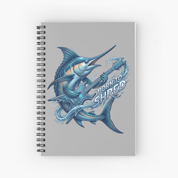 Item preview, Born to shred - Ocean Rock Guitar Marlin  designed and sold by Zedoura.