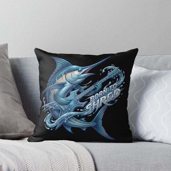 Item preview, Born to shred - Ocean Rock Guitar Marlin  designed and sold by Zedoura.